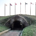 flags at ft. morgan