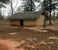 Native American Village Hut image