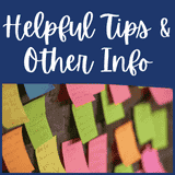view helpful tips and other info