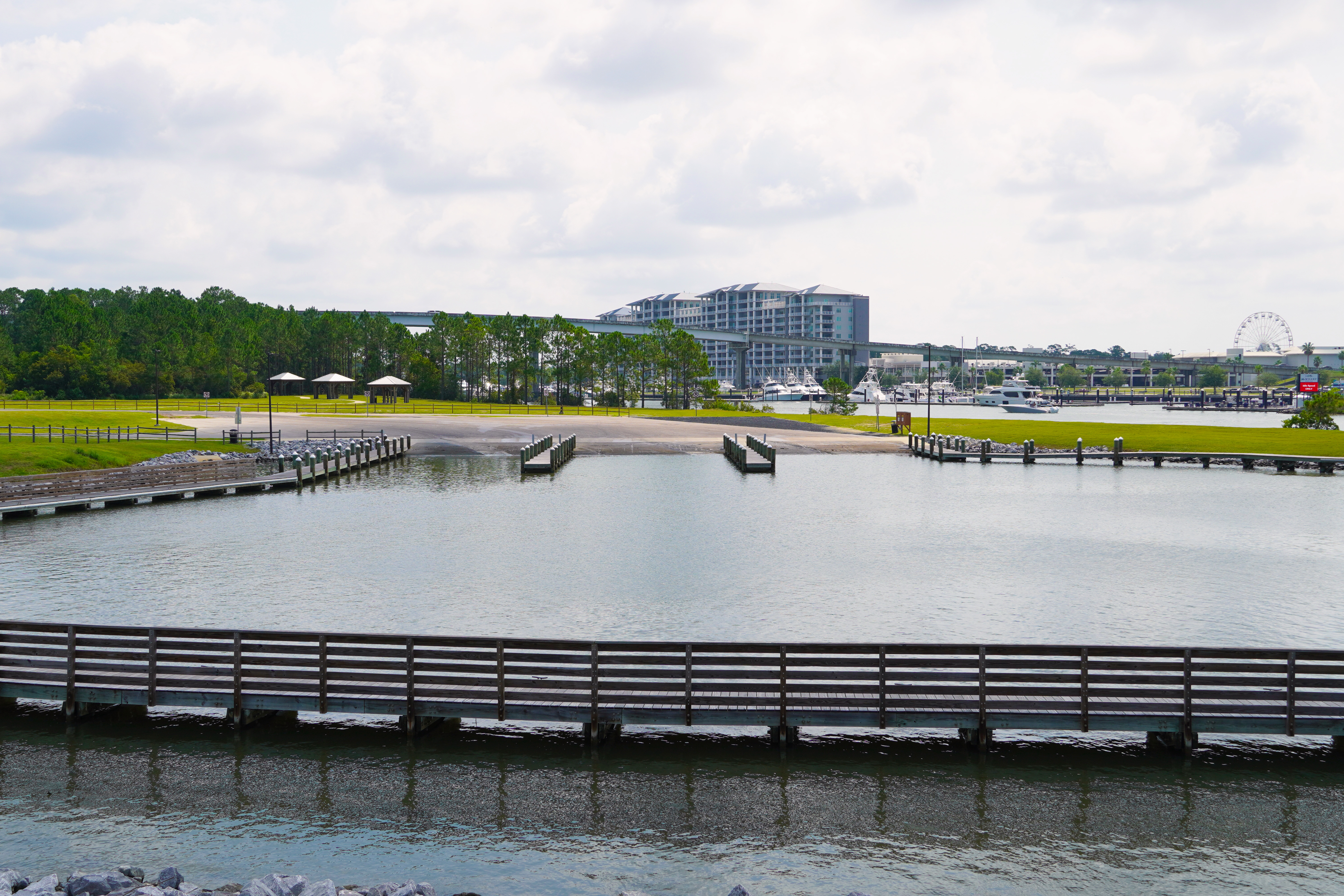 Launch at intercoastal waterway
