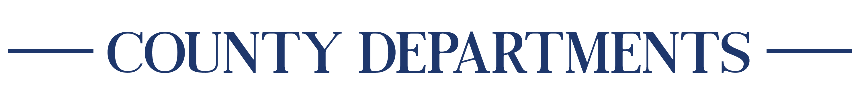 County Departments