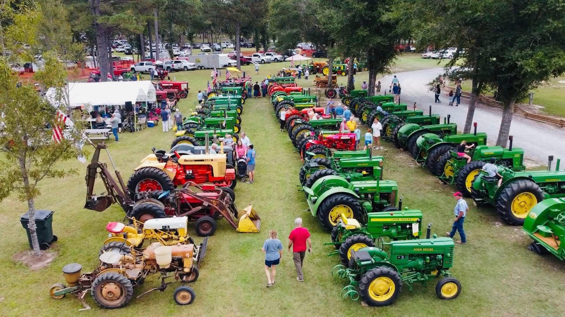 tractors at olde time days