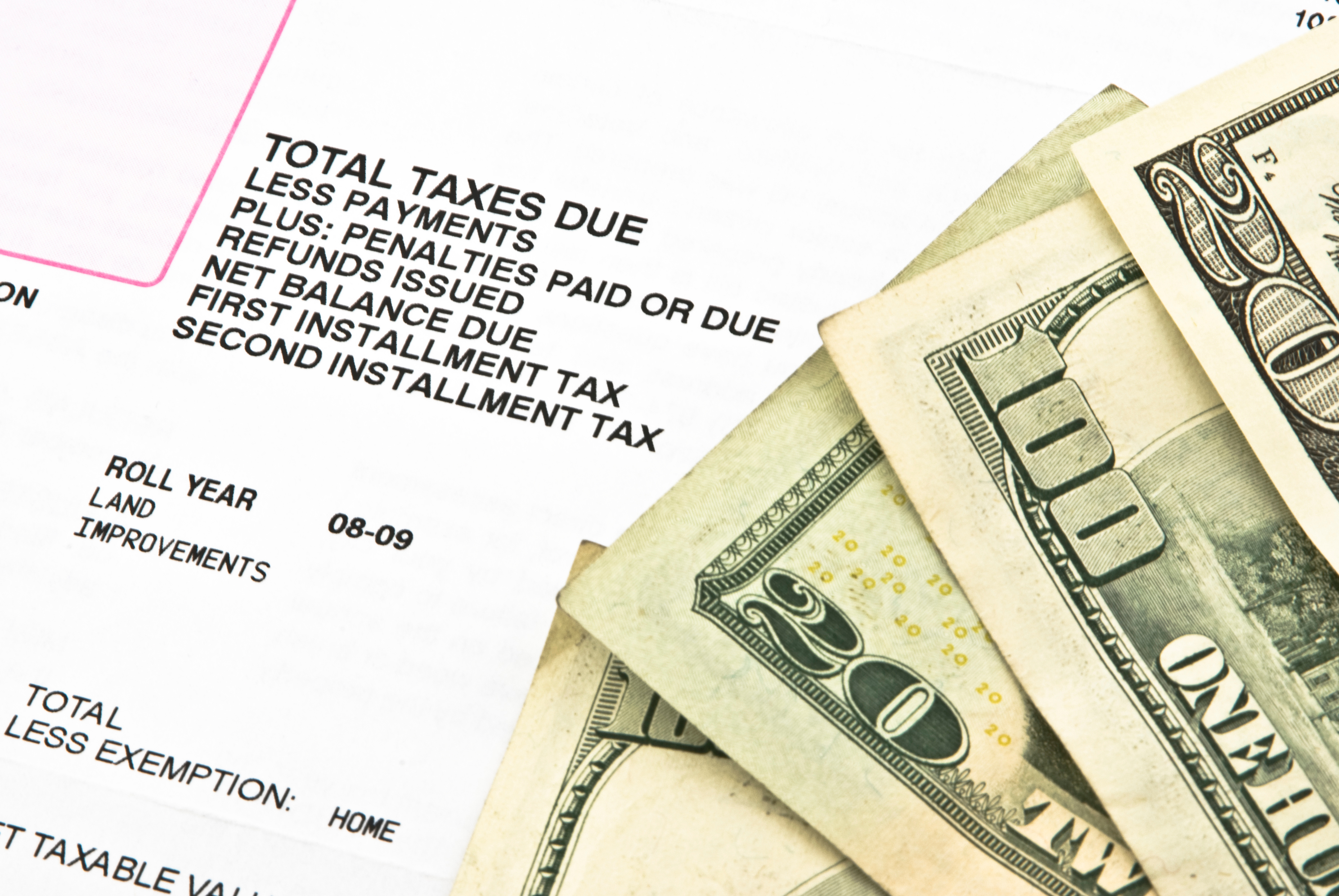 Property tax bill