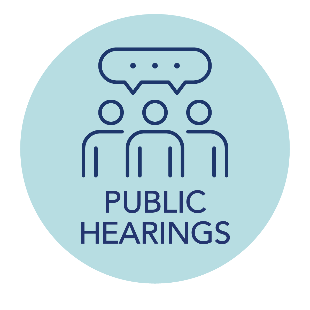 Public Hearings